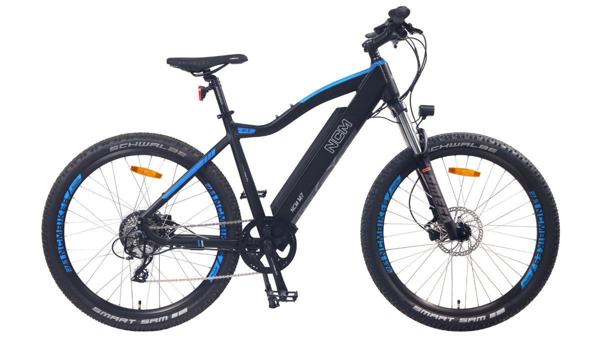 windsor electric bicycles NCM M7 Electric Mountain Bike – Windsor Cycles